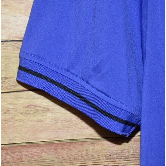 IZOD X-Treme Function Golf Men's Size XXL Blue Pullover Polo Shirt 1/4 Button Up - Picture 4 of 8